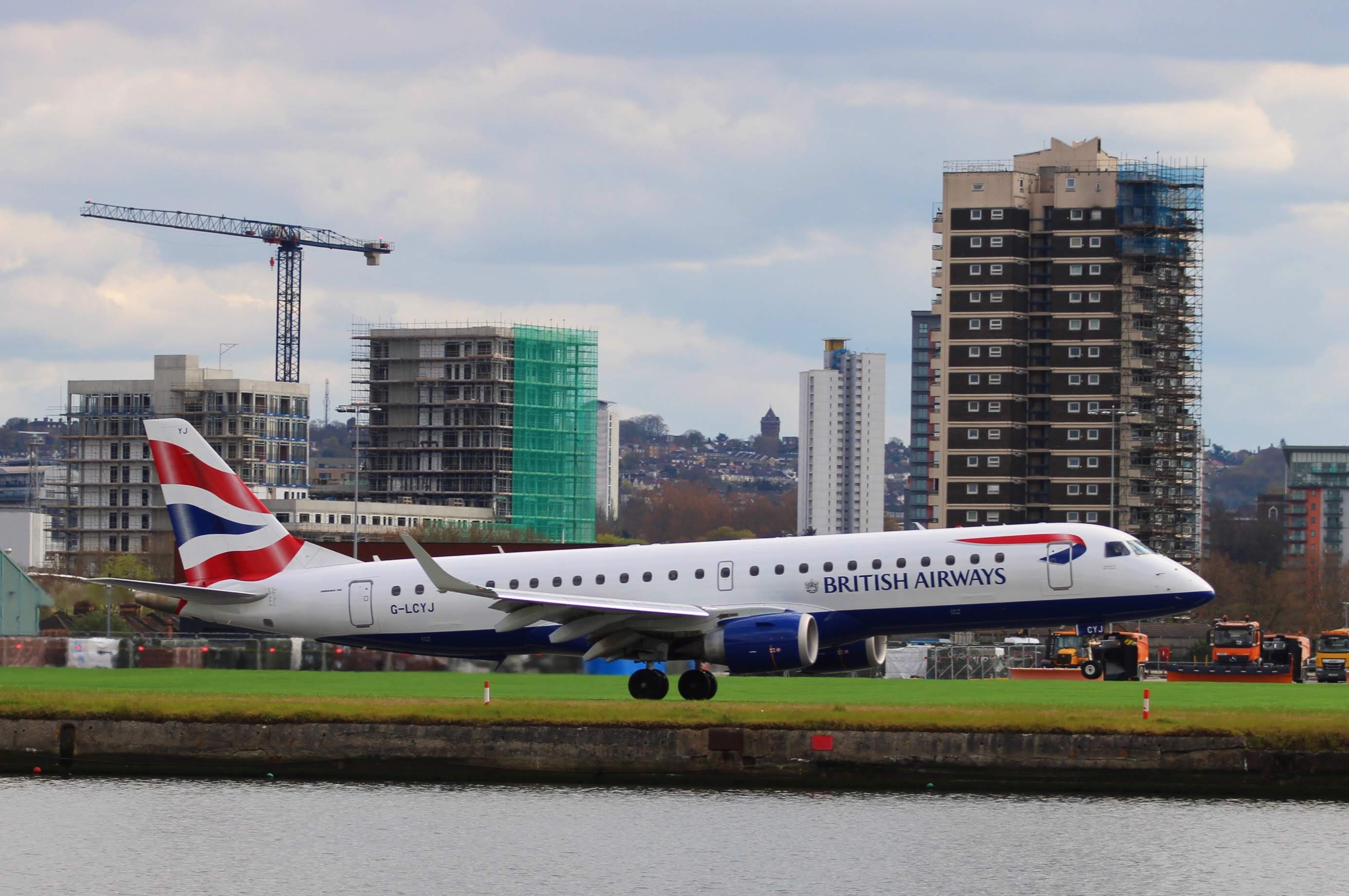 British Airways aircraft on the runway